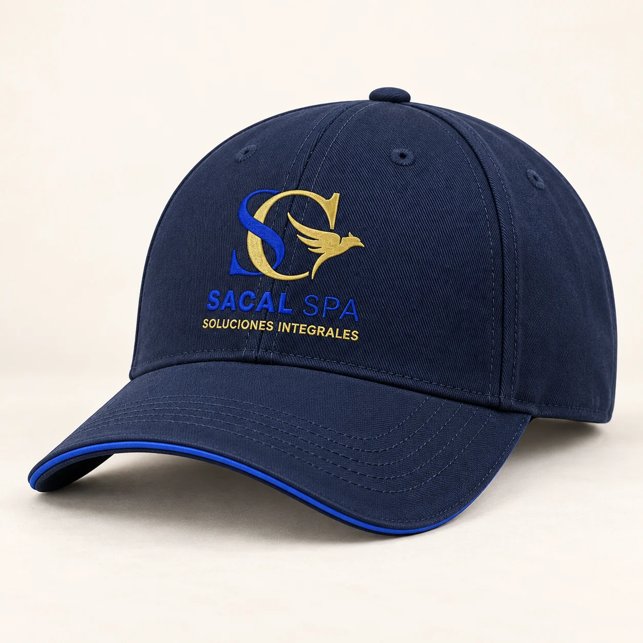Gorras personalizadas · referencia de personalización